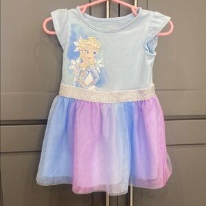 Disney Blue and Purple Kids Dress